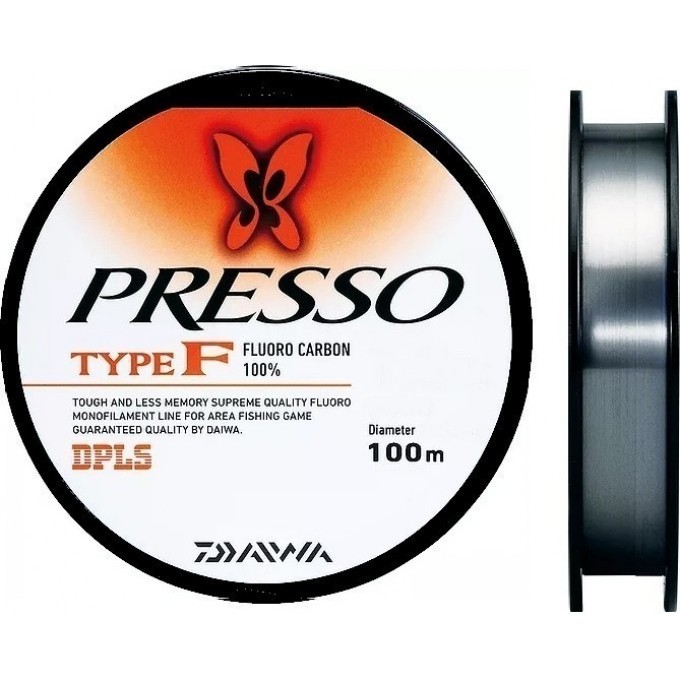 Леска DAIWA FC Presso leader type-f 0.165мм 4 lb 30м 04625604G Леска DAIWA FC Presso leader type-f 0.165мм 4 lb 30м 04625604G
