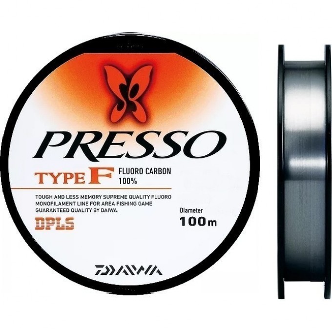 Монолеска флюорокарбоновая DAIWA PRESSO TYPE-F 2 -100 04625332G Монолеска флюорокарбоновая DAIWA PRESSO TYPE-F 2 -100 04625332G
