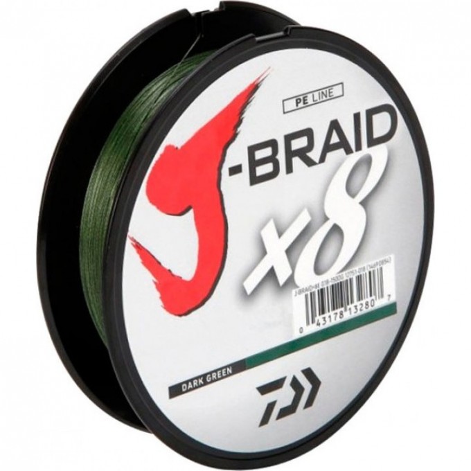 Шнур DAIWA J-Braid X8 0,10мм 150м multicolor 12755-110RU Шнур DAIWA J-Braid X8 0,10мм 150м multicolor 12755-110RU