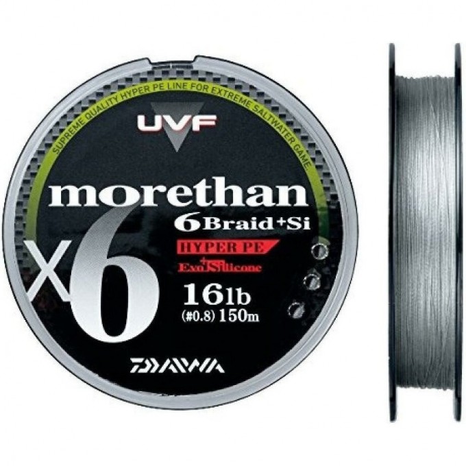 Шнур DAIWA UVF Morethan Sensor+SI 150м 0,8 07303172G Шнур DAIWA UVF Morethan Sensor+SI 150м 0,8 07303172G
